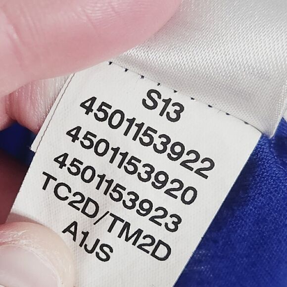 The North Face Tee in Blue with Orange Graphic - Picture 5 of 6